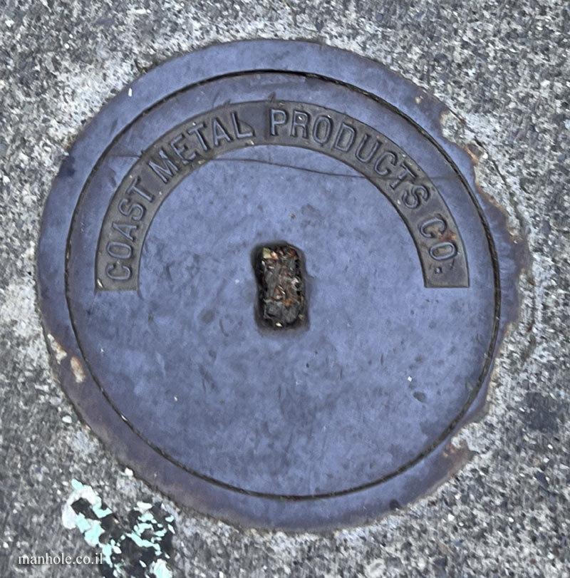 Healdsburg - Coast Metal Products’s manhole cover
