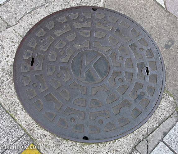 Tokyo - the letter K and surrounding circles