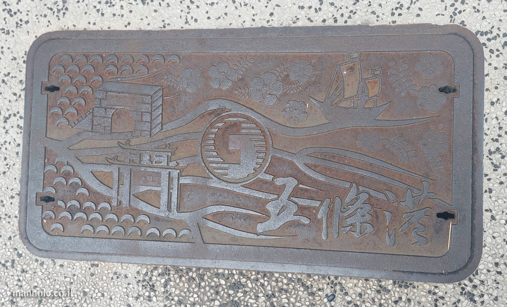 Tainan - Cover with major elements of the city