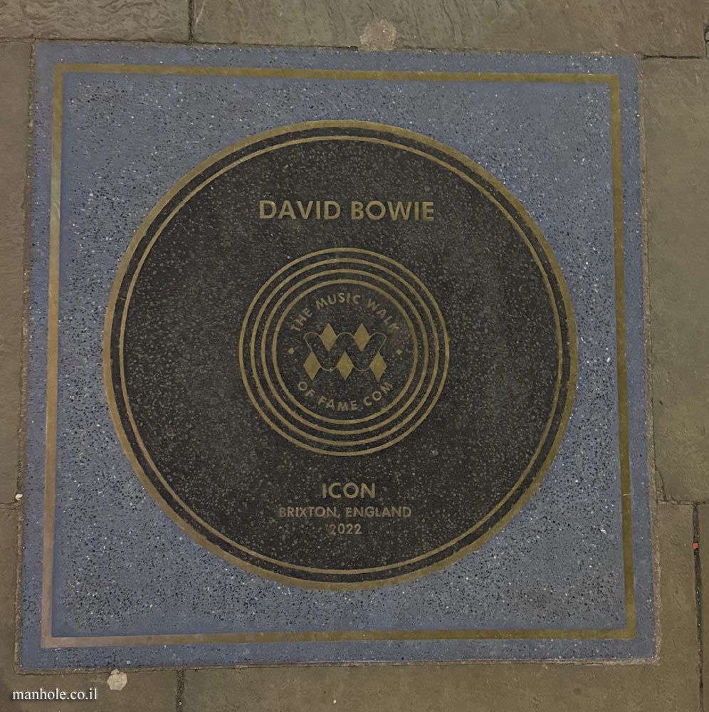 London - The music walk of fame - DAVID BOWIE
