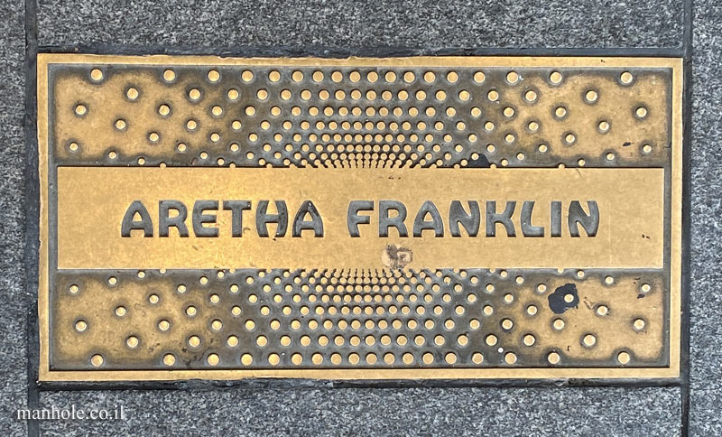 New York - Apollo Theater Walk of Fame - Aretha Franklin