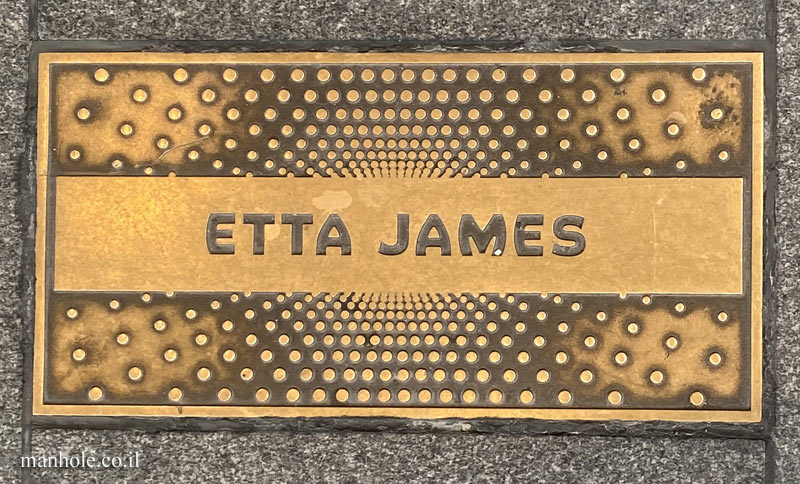 New York - Apollo Theater Walk of Fame - Etta James