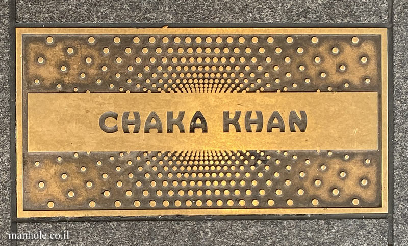 New York - Apollo Theater Walk of Fame - Chaka Khan