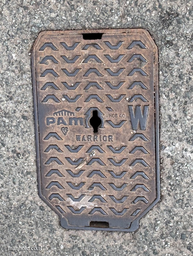 Crediton - a specially shaped water cover