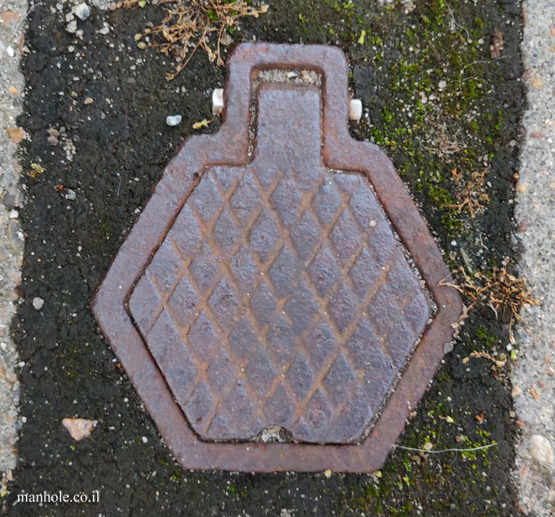 Grindsted - Hexagonal lid with hinged opening