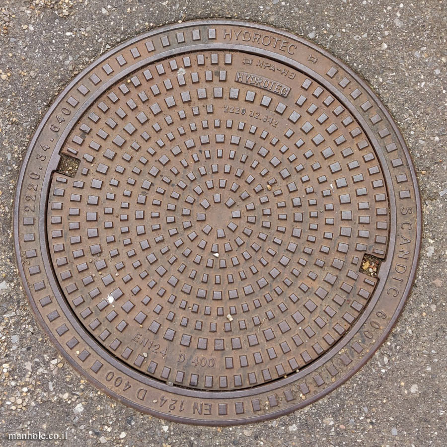 Billund - A cover with many circles composed of squares