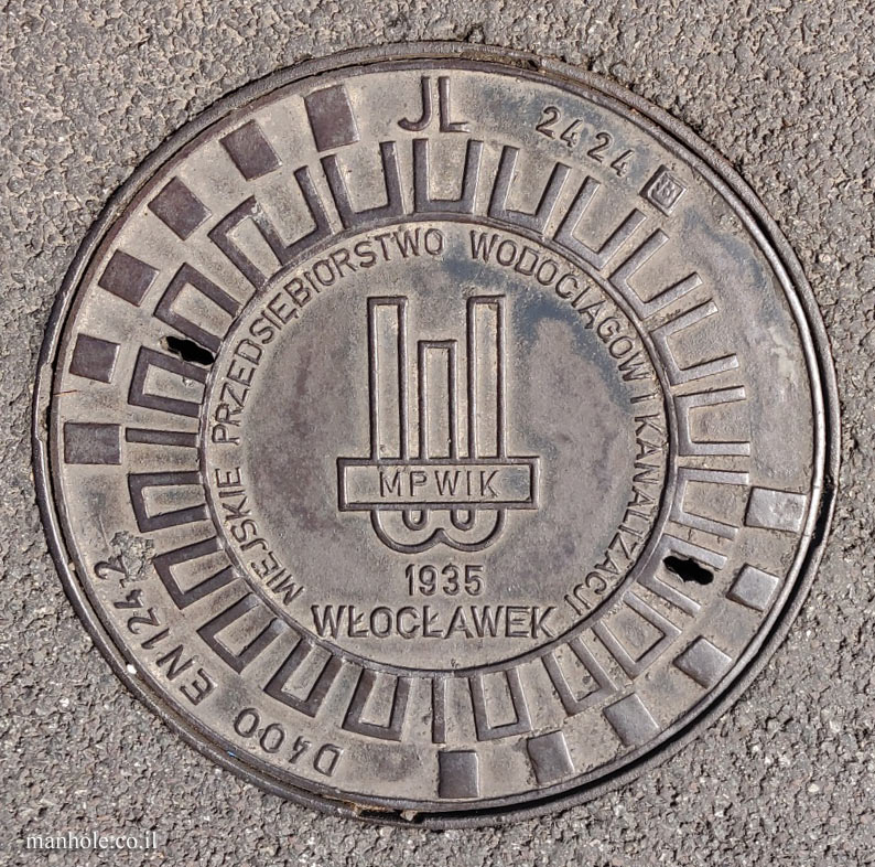 Włocławek - Cover for the city’s water and sewer company