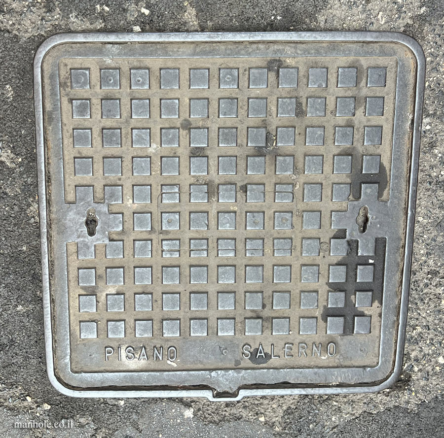Rome - Lid made by Fonderie Pisano