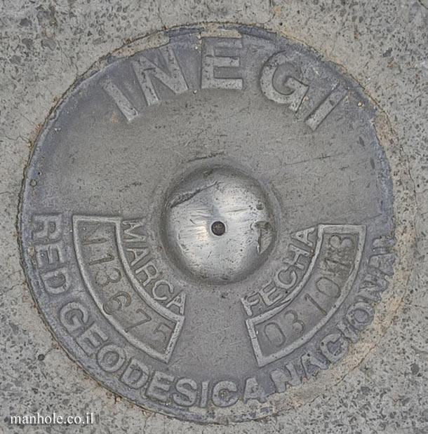 Pachuca - Geodetic survey point