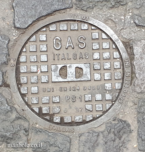 Rome - Gas - a small round lid