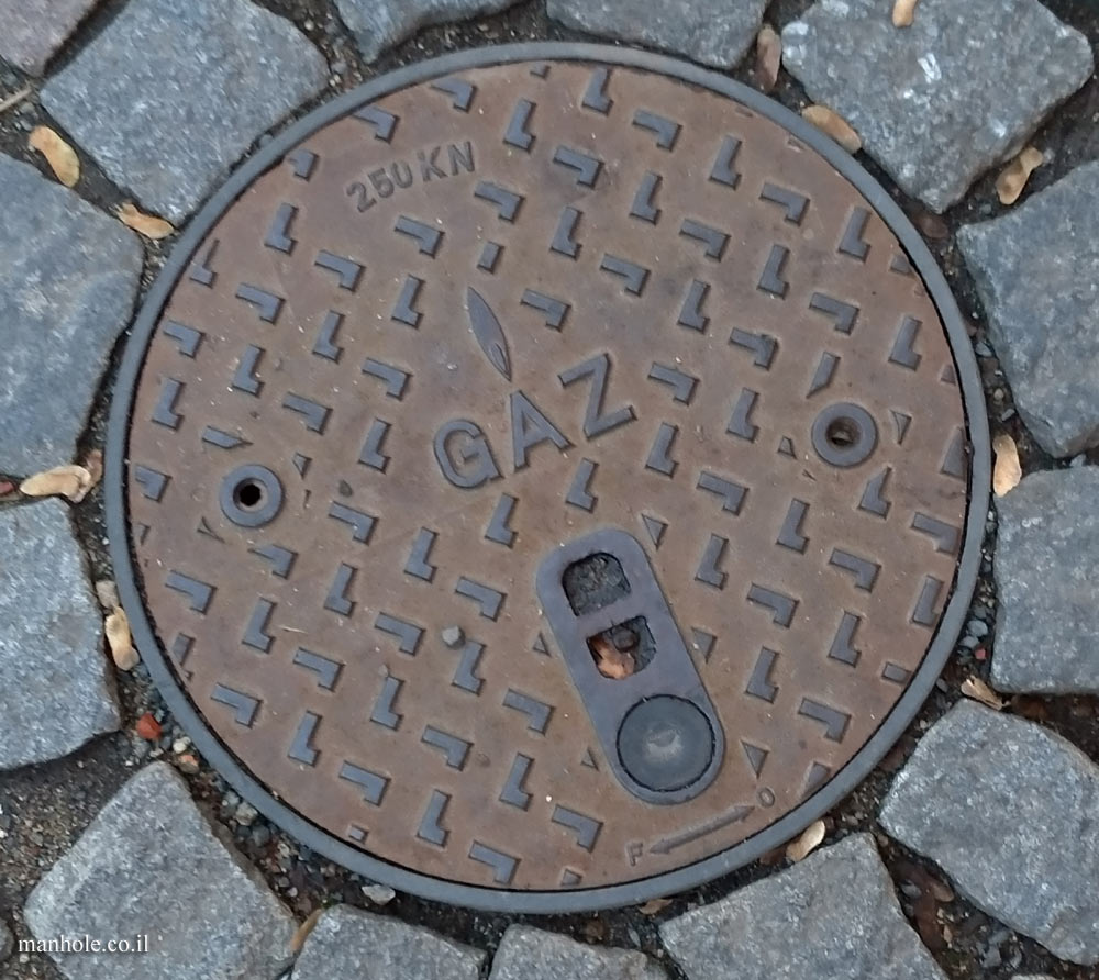 Prague - gas - round lid