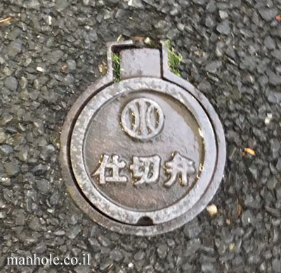 Tokyo - a small water cover - Gate valve