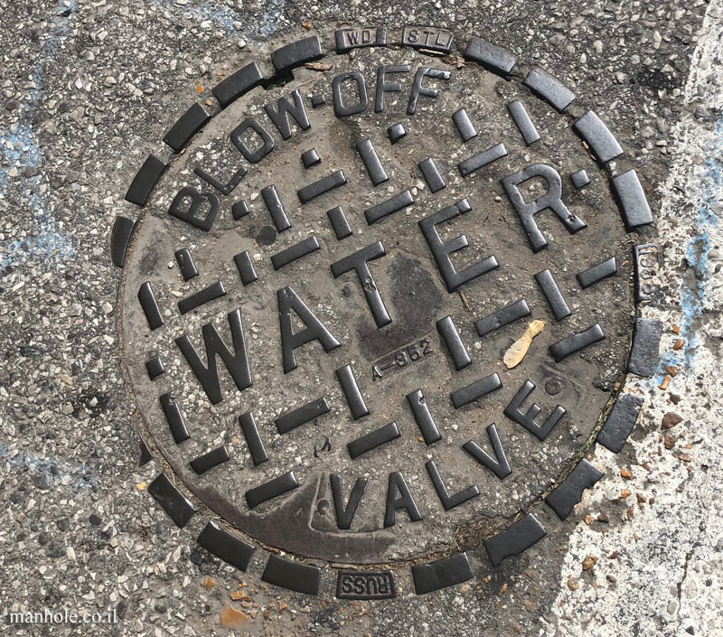 St. Louis - Blow-off water valve