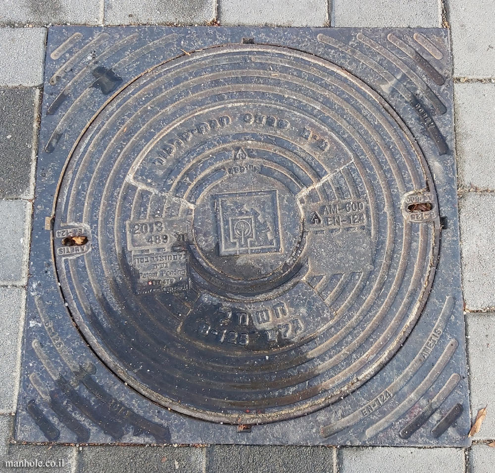 Electricity cover belonging to the local council Pardes Hanna-Karkur in Tel Aviv
