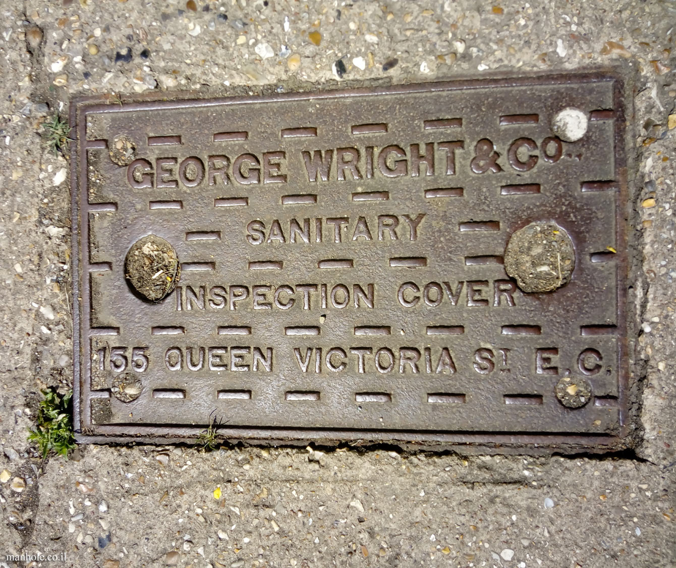 St. Albans - Sanitary Inspection Cover