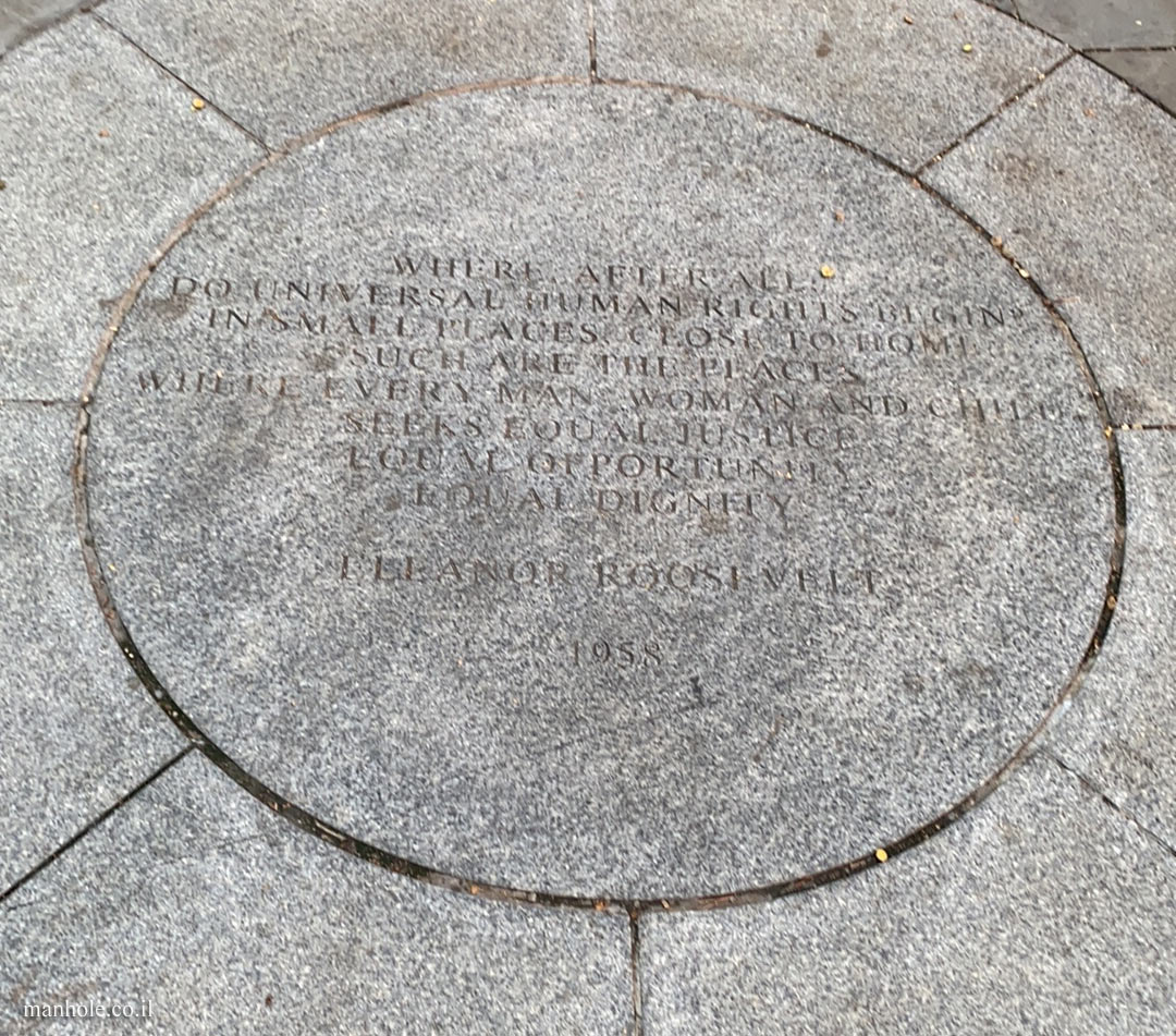 New York - Eleanor Roosevelt Monument