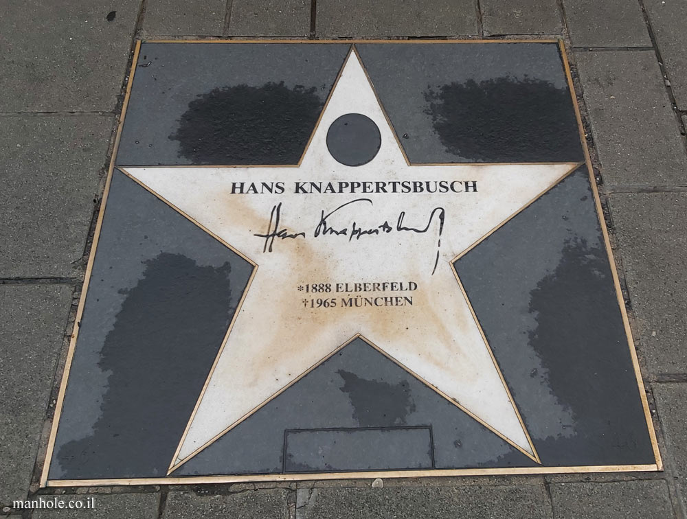 Vienna - Walk of Fame - Hans Knappertsbusch