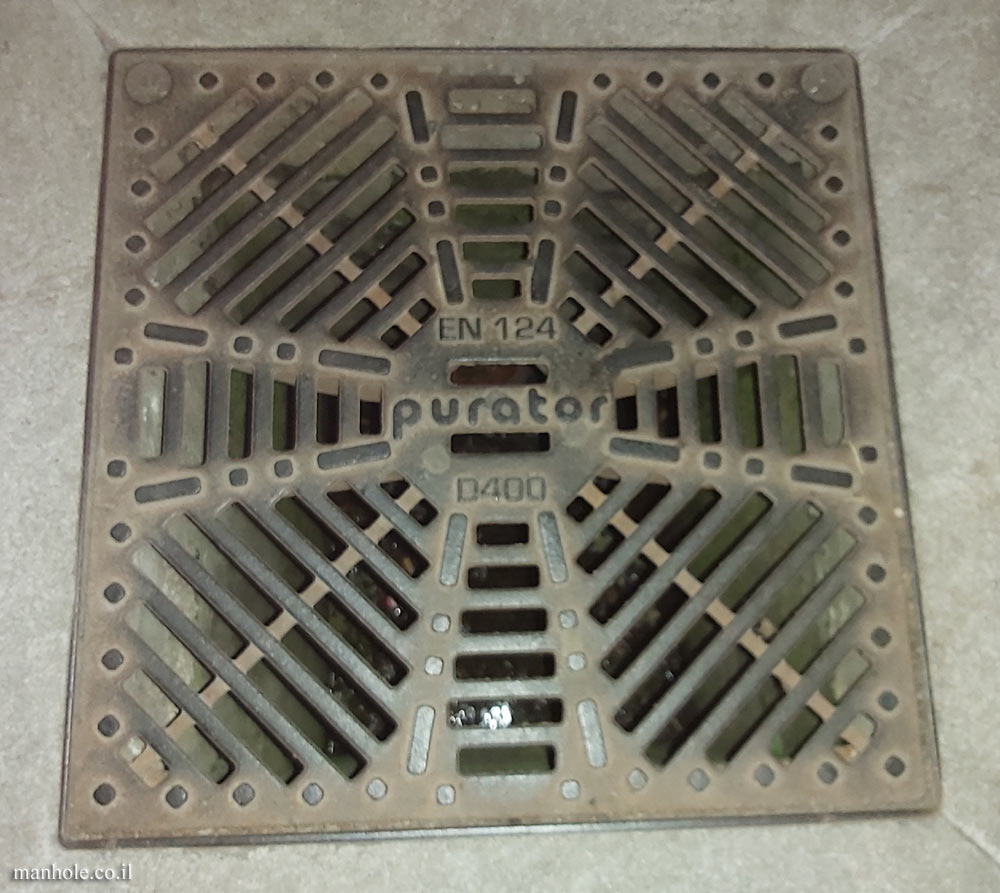 Vienna - Drain cover with grooves forming octagon