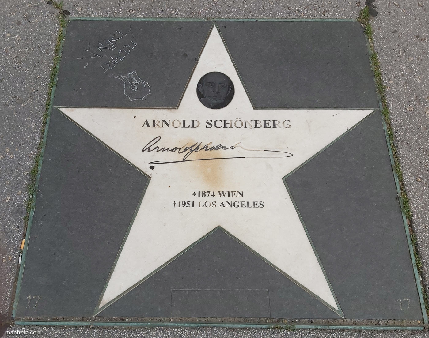 Vienna - Walk of Fame - Arnold Schoenberg