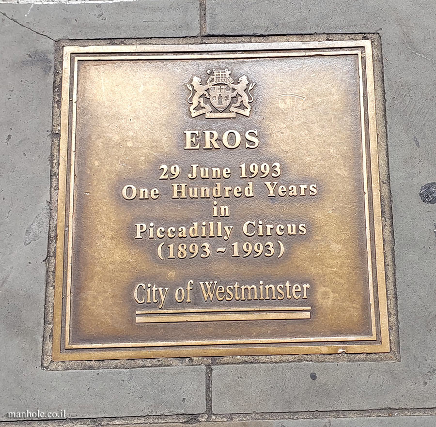 London - The 100th anniversary of the "Eros" statue in Piccadilly Circus