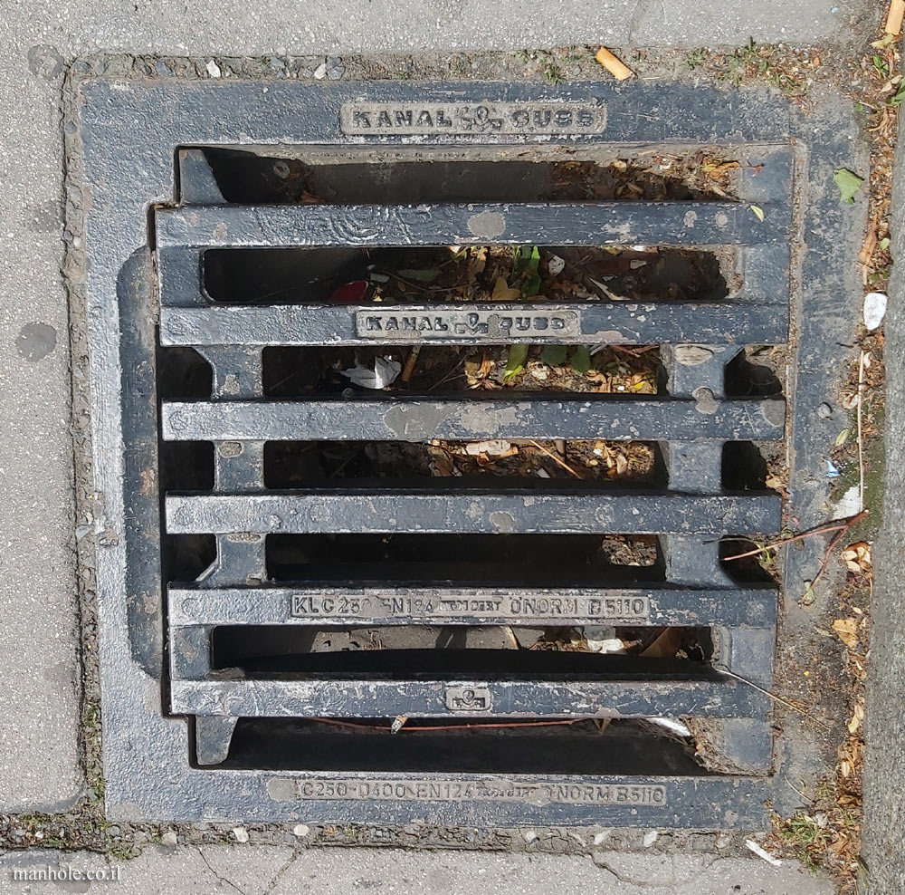Vienna - Drain cover with parallel slots (2)