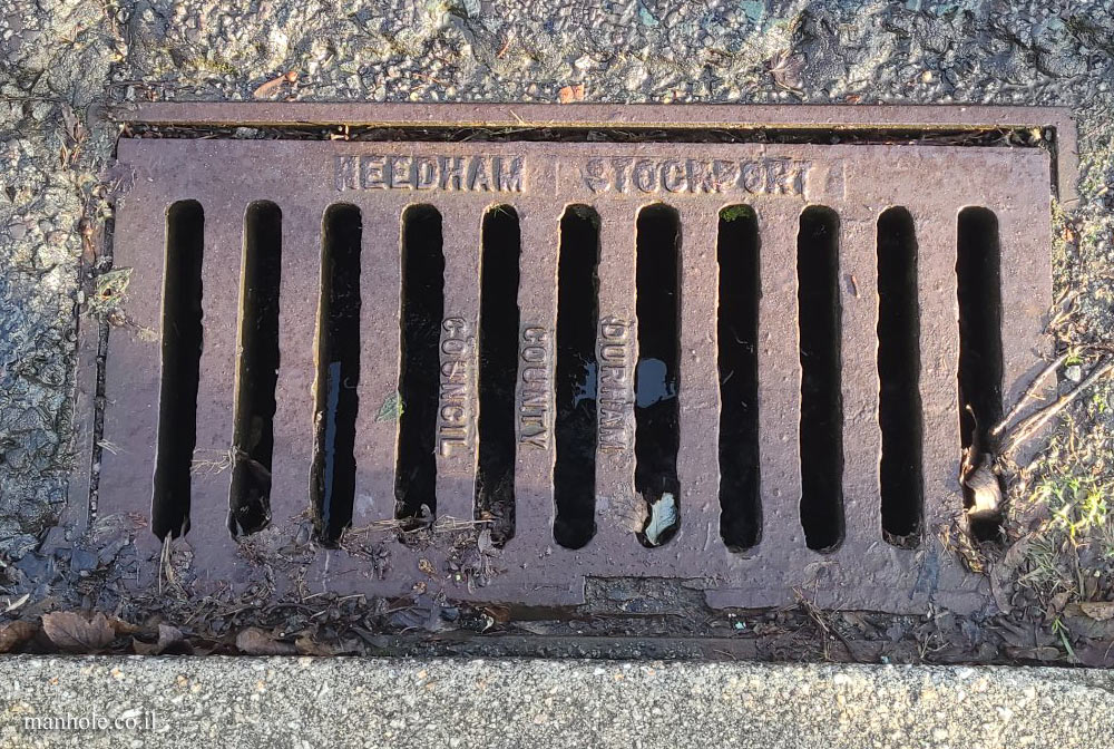 Bishop Auckland - drain cover for Durham County Council