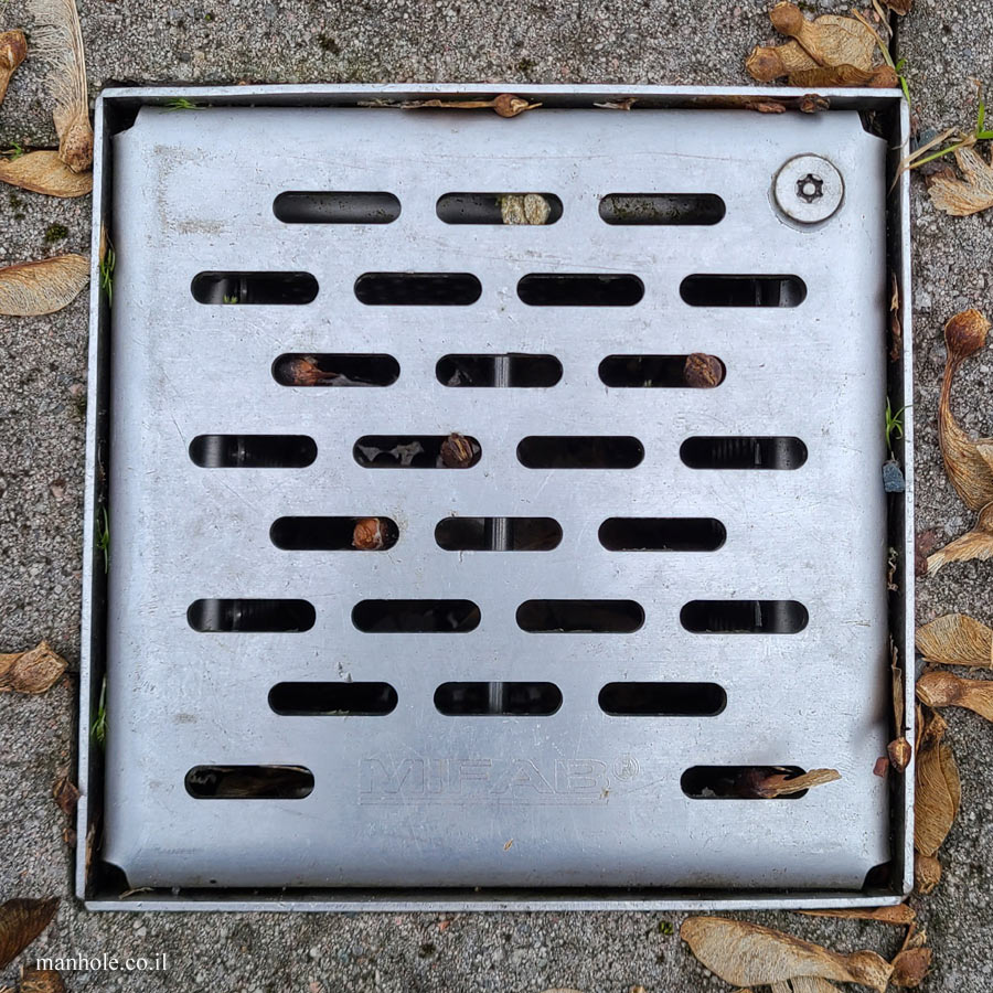 St. John’s, NL - Drain cover with dotted drainage slots