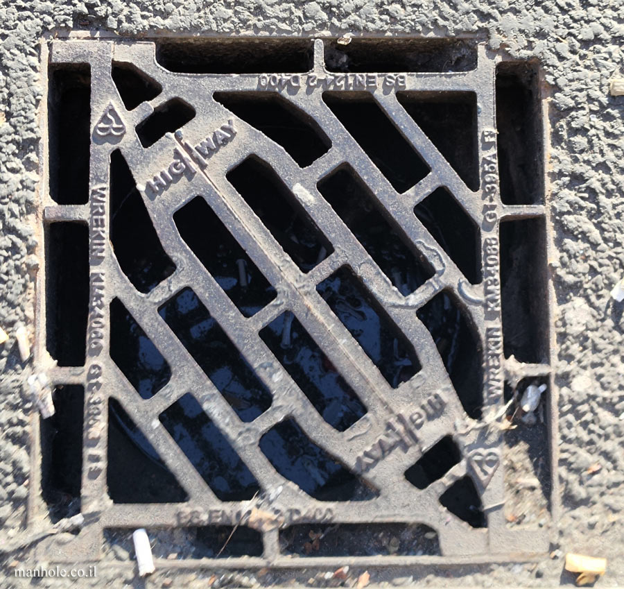 Manchester - Diagonal Highway drainage cover
