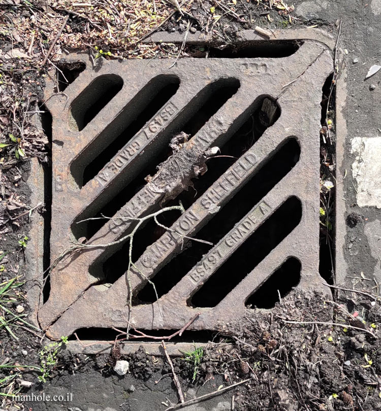 Salford - diagonal drain cover