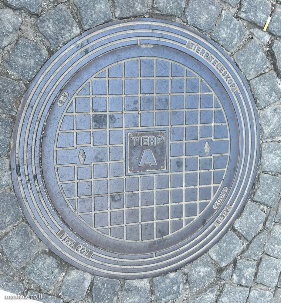 Stockholm - Cover with the letter A in the center (2)