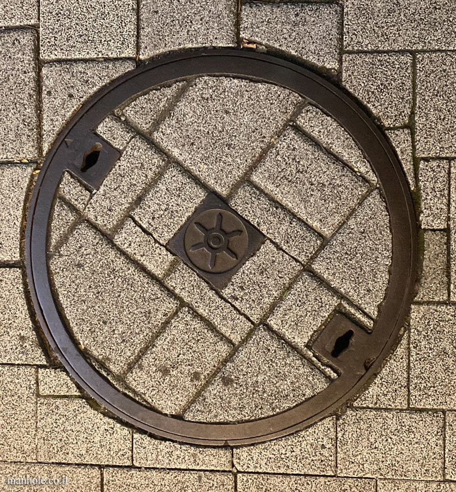 Tokyo - Minato - "Chameleon" cover with the city emblem in the center