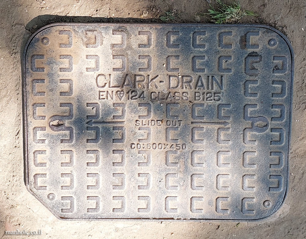 London -  Cover made by Clark Drain with one corner cut off