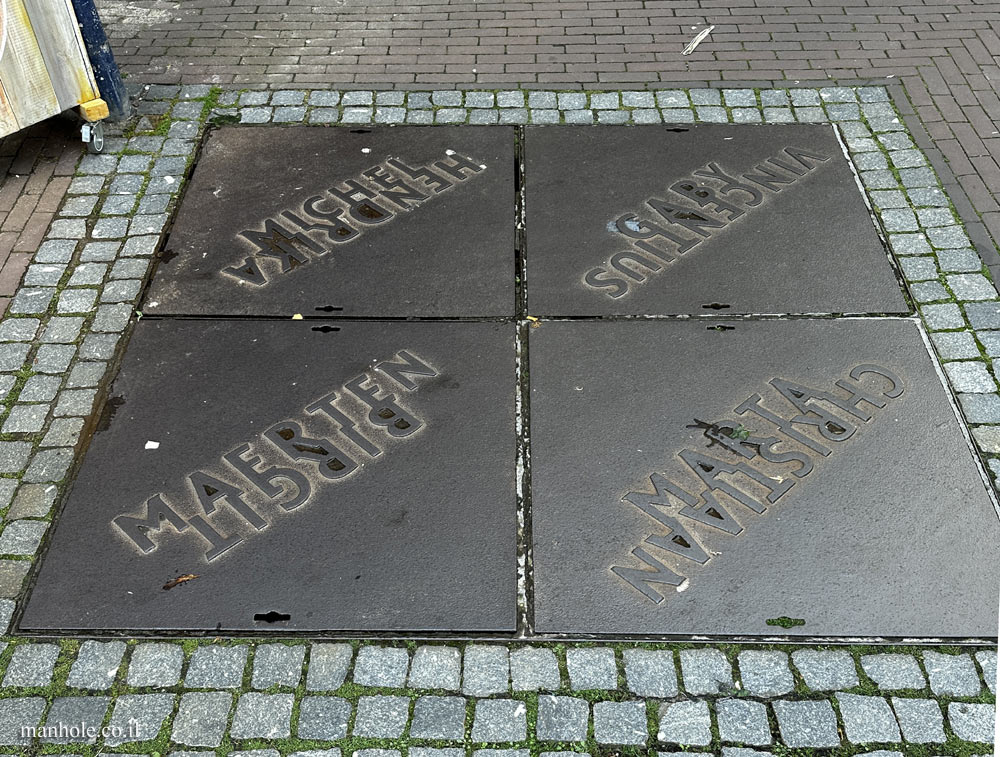 Schiedam - Names on the sidewalk (3)